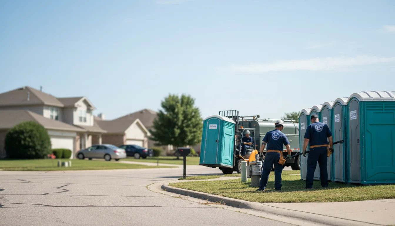 Porta Potty Rental in Lavon, TX near me
